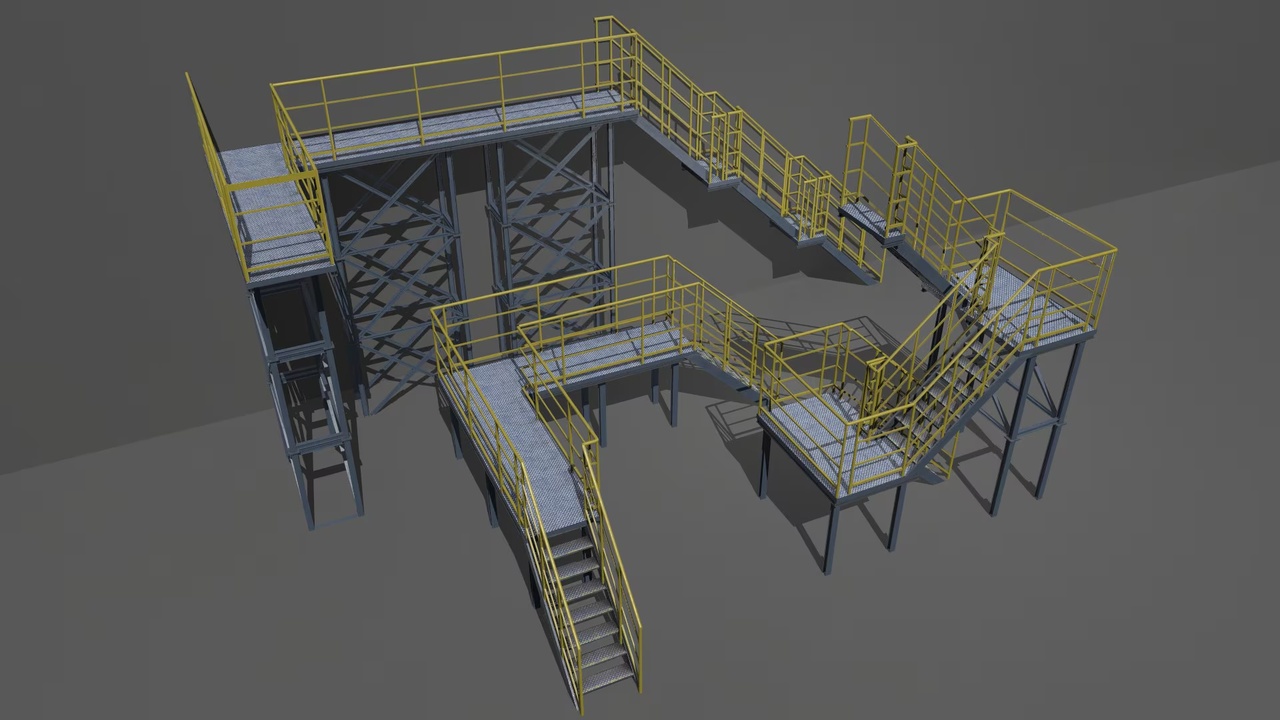 Media 1 for listing Industrial Stairs