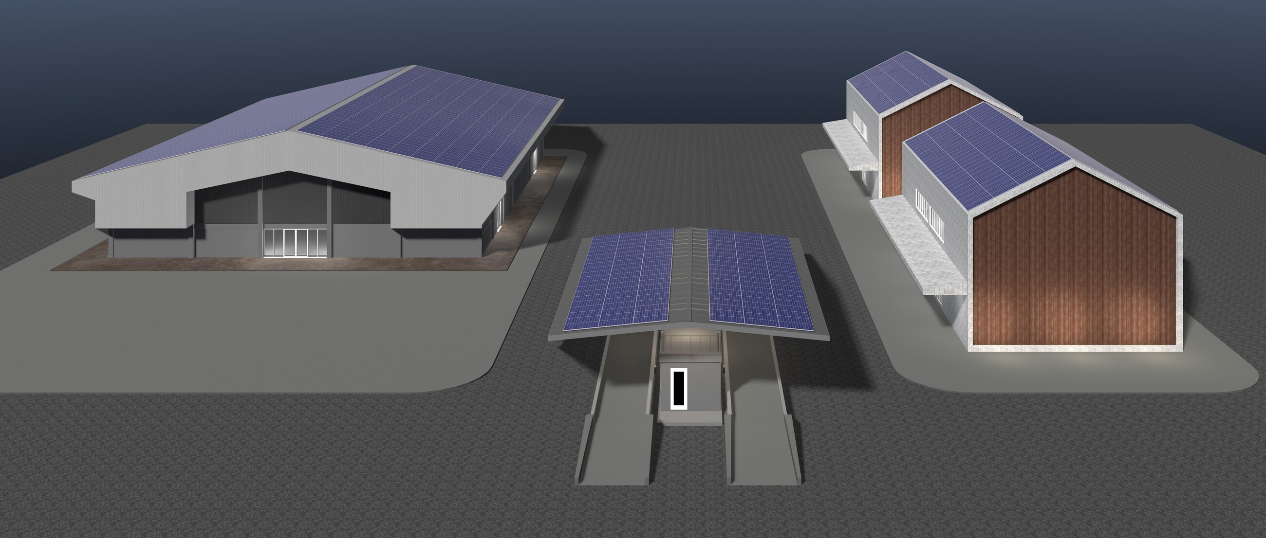 Solar industrial building 25-46 | Fab