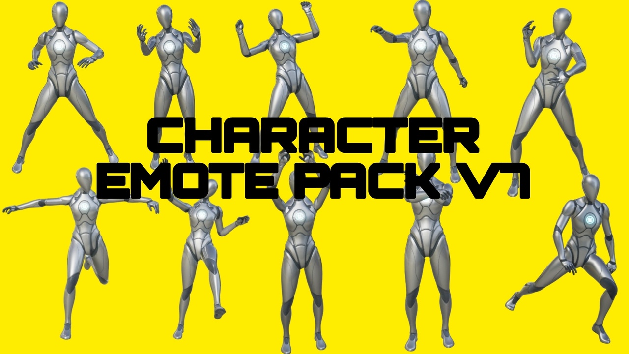 商品 Character Emote Pack V7 的媒体 1