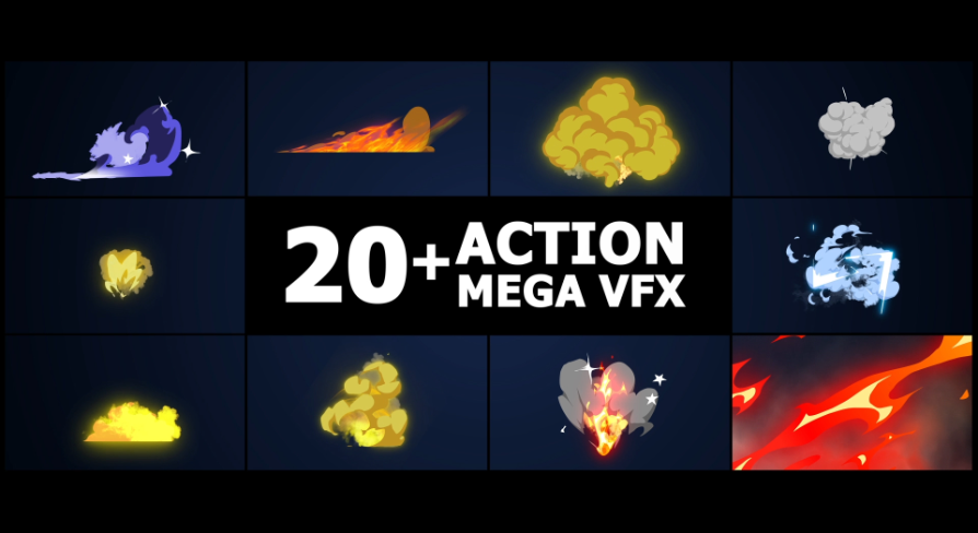 Action MEGA VFX Pack | Fab