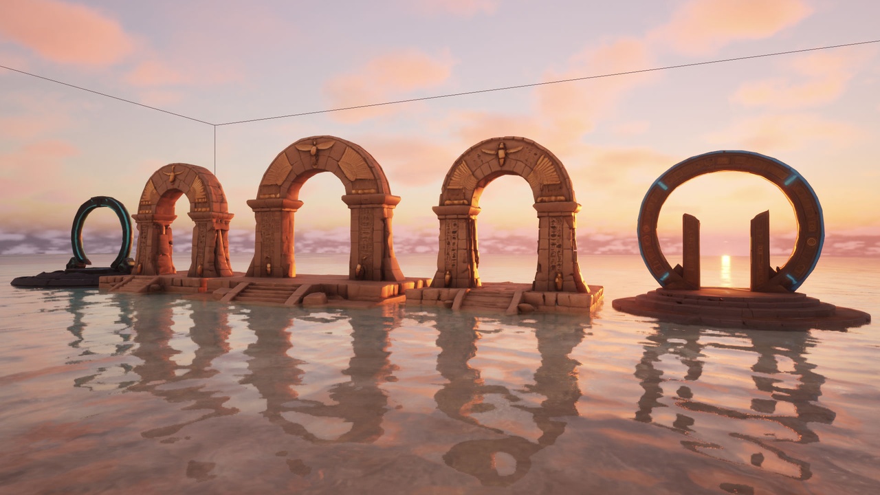 Media 1 for listing Stargate Bundle 5 Pack - Ancient Gateways - Futuristic Portals