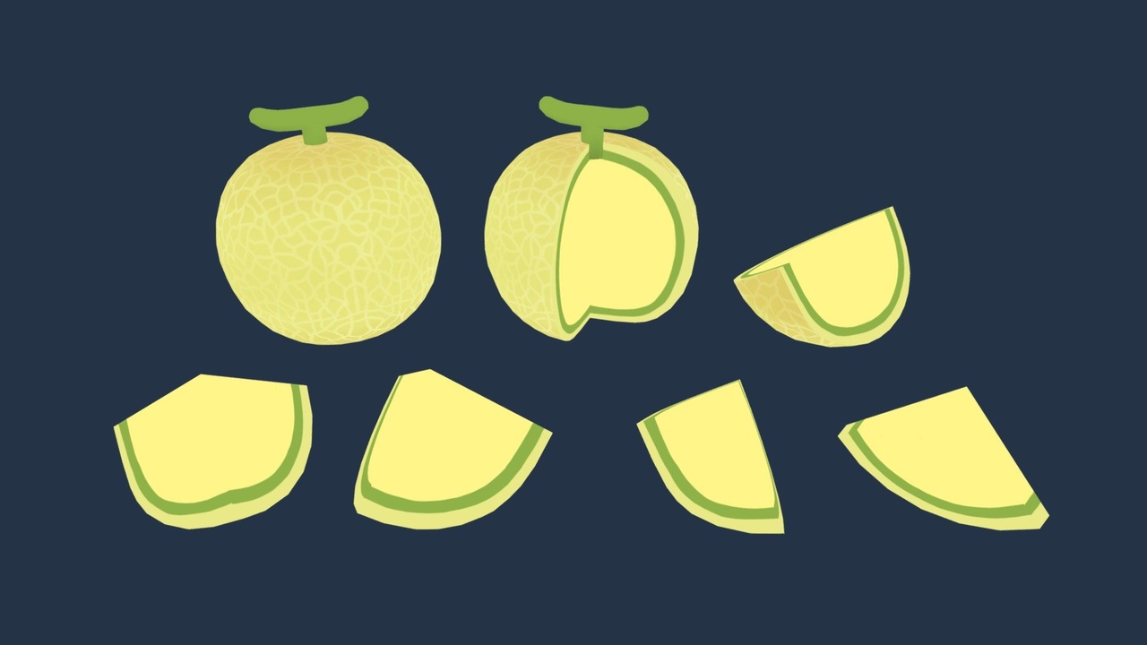 Media 1 for listing Cute Cantaloupe