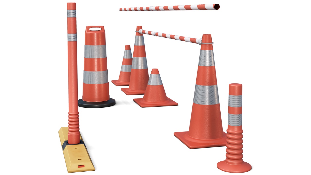 Media 1 for listing Set of Road Traffic Cones
