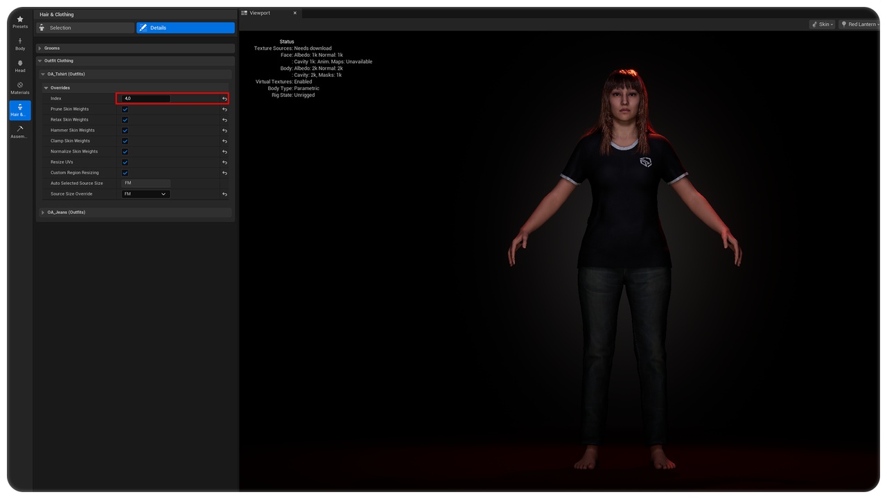 Media 1 for listing Mega T-Shirt Pack - MetaHuman Wardrobe