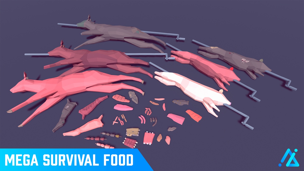 Media 1 for listing POLY - Mega Survival Food