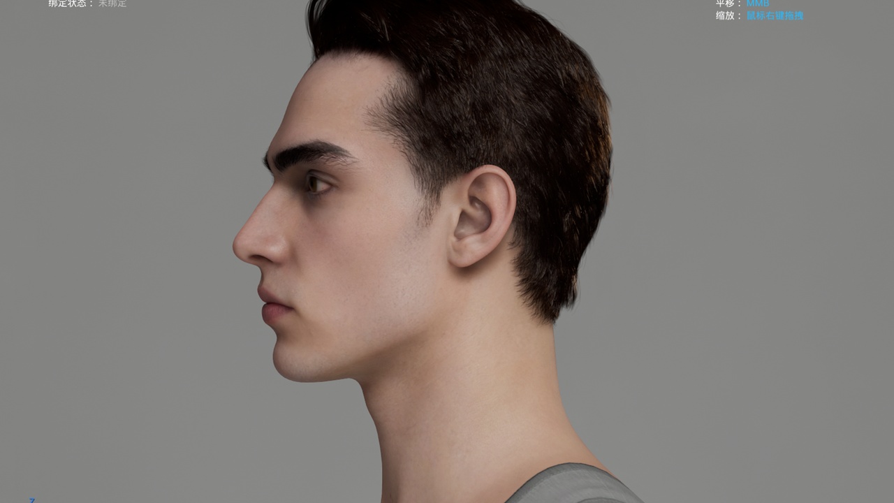 Media 1 for listing CA8 metahuman head