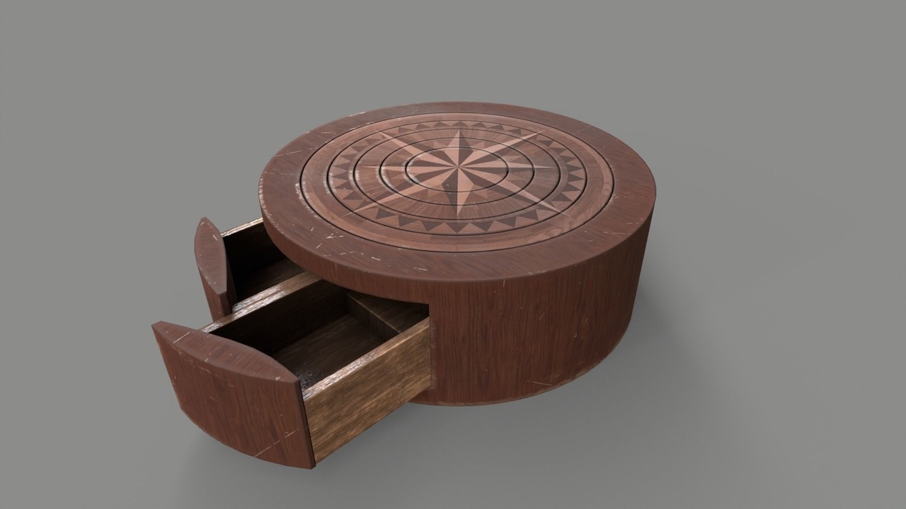 Media 1 for listing Puzzle Circle Prop Low-poly 3D model