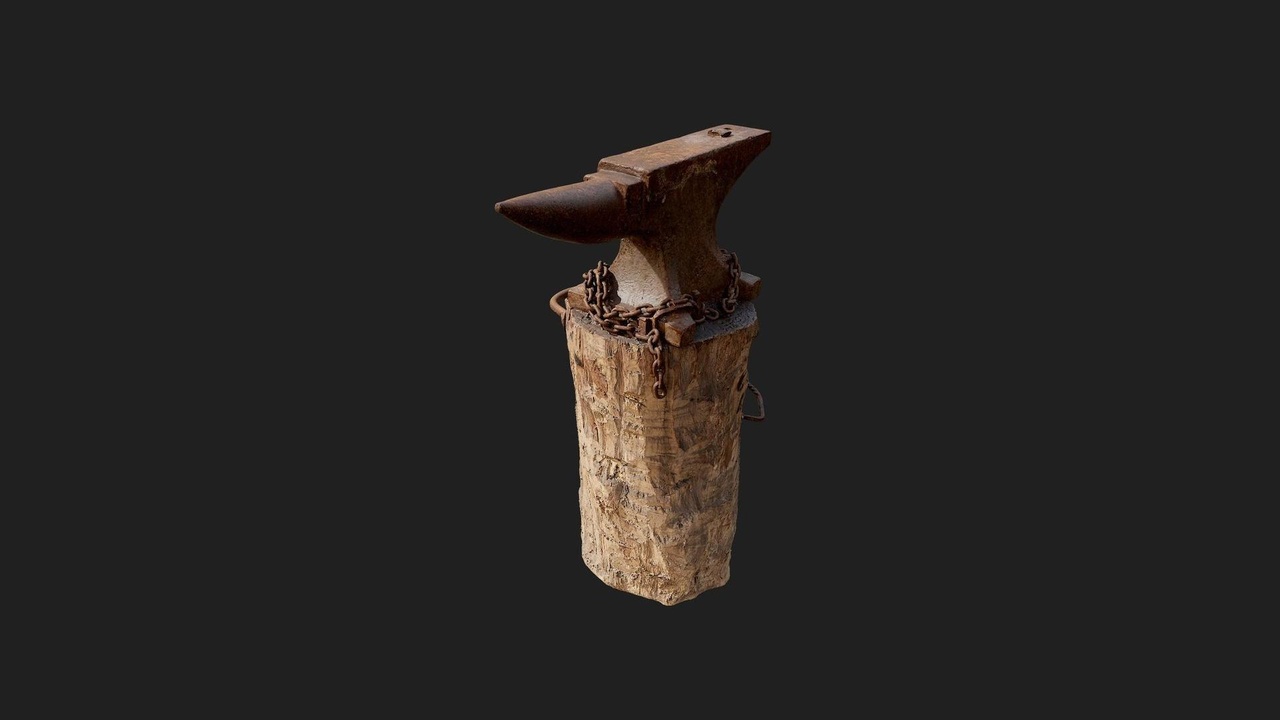 Making An Anvil Minecraft Historic Miscellaneous Anvil Mixed Old | Fab