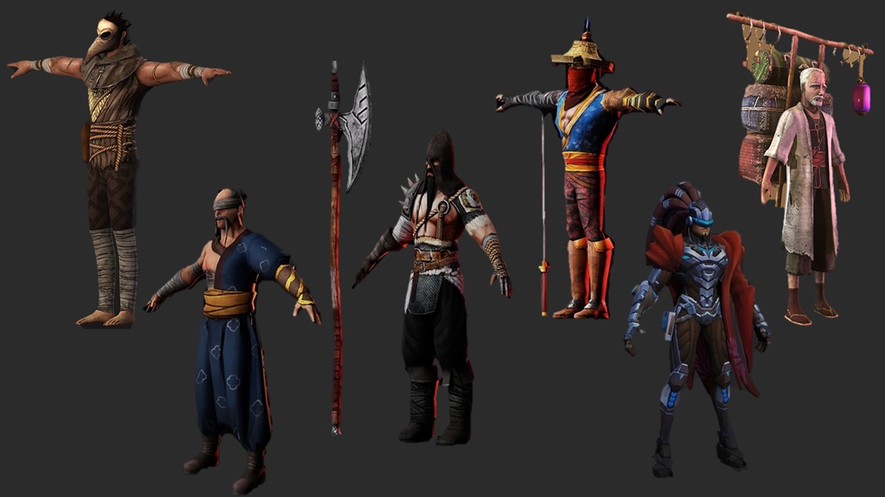 Media 1 for listing Japanese Warrior Character Collection