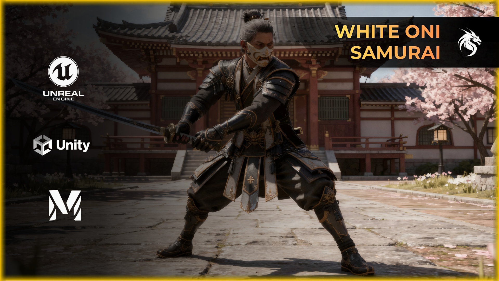 Media 1 for listing White Oni Samurai