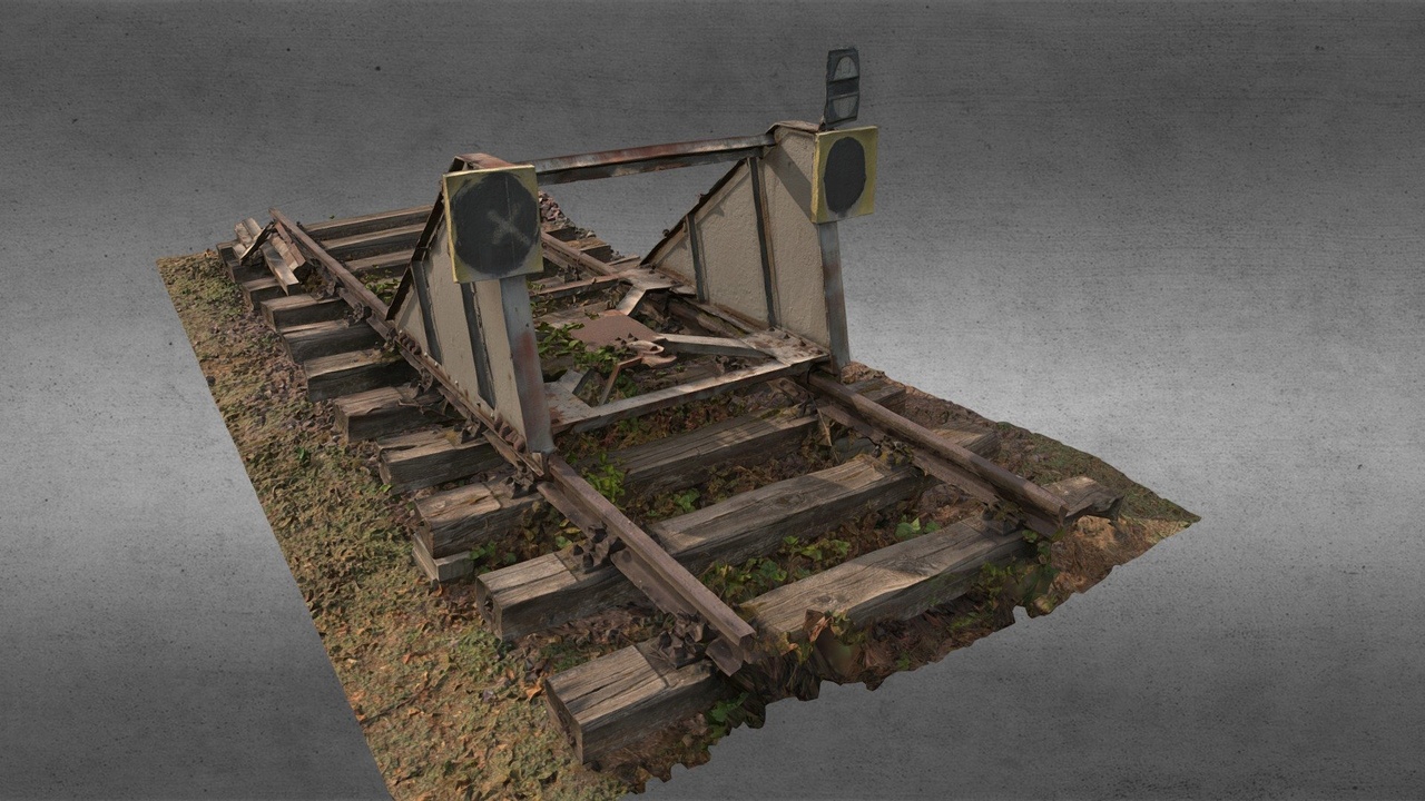 Old train buffer stop ilanı için 1. medya
