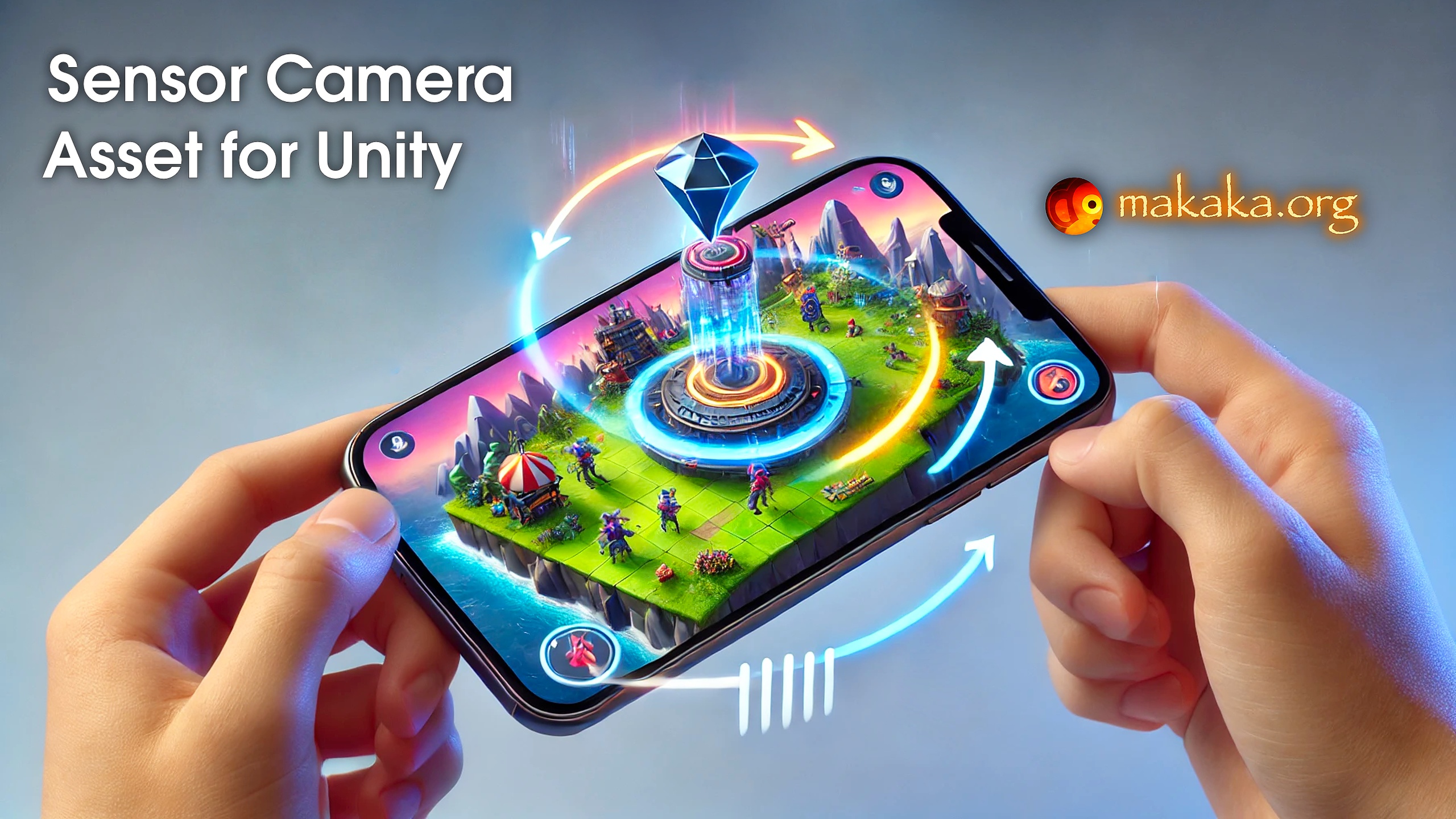 Medios 1 para el artículo FPS Sensor Camera – Unity Gyroscope & Accelerometer – First Person Motion System