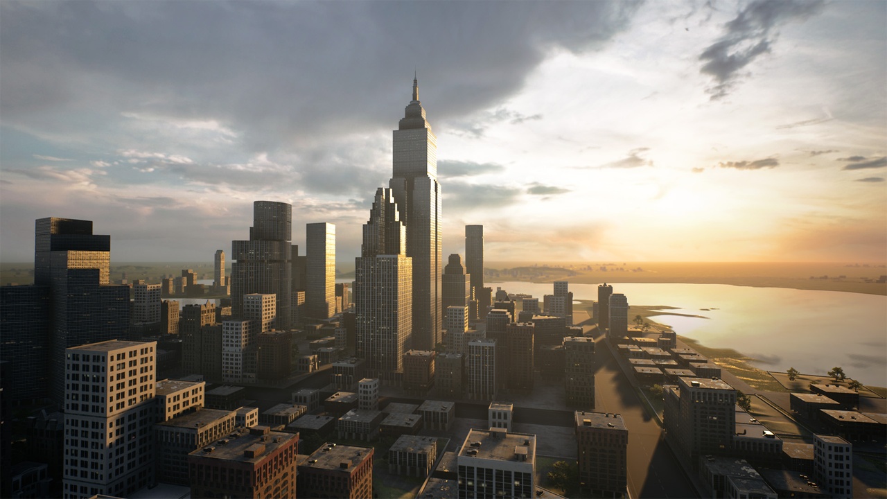 Media 1 for listing Brushify - Urban Buildings Pack
