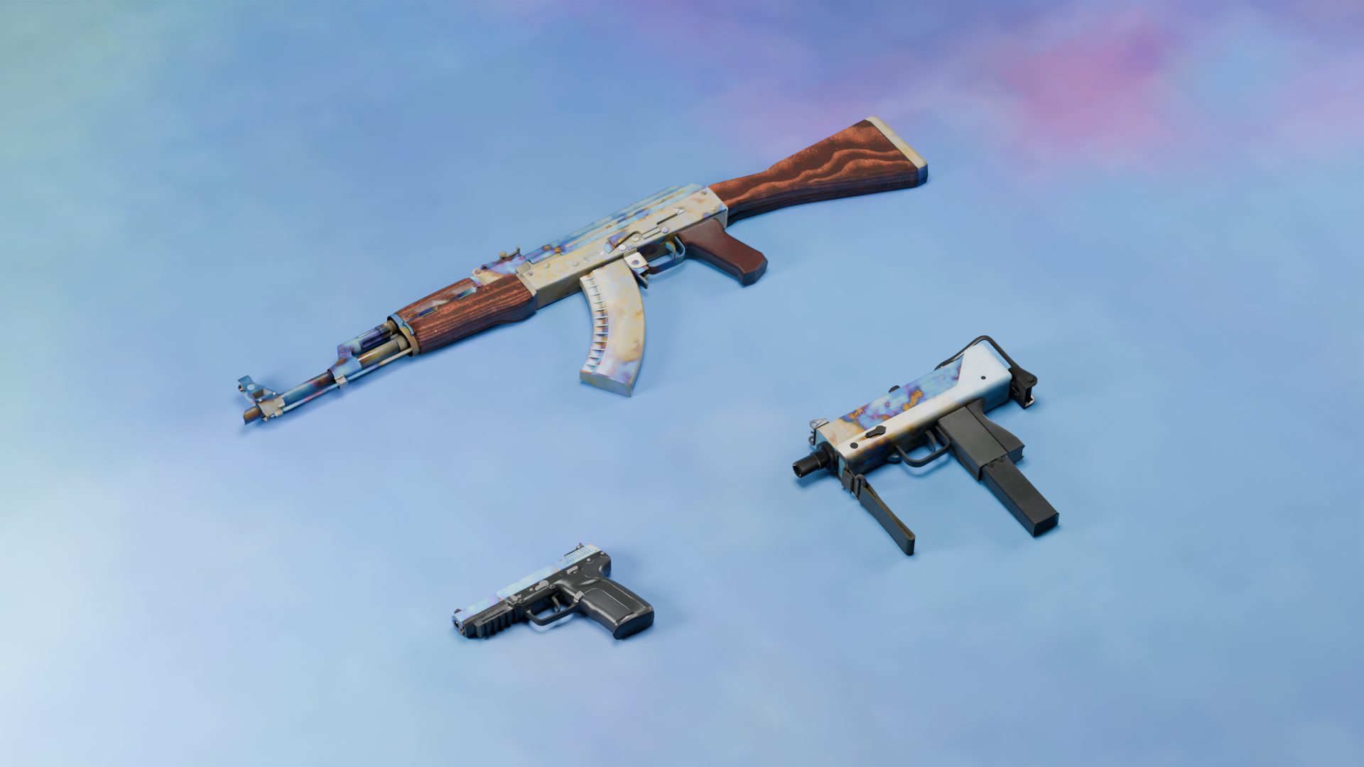 CS2 / CS:GO Case Hardened Collection | Fab