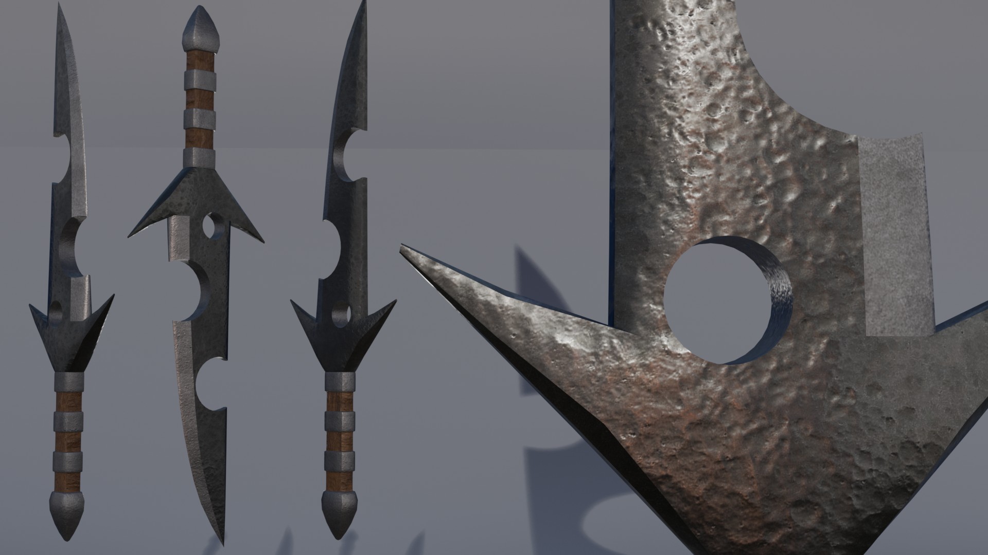 Fantasy Curved Short Sword – Game Ready Low Poly Weapon | Unreal Engine ...
