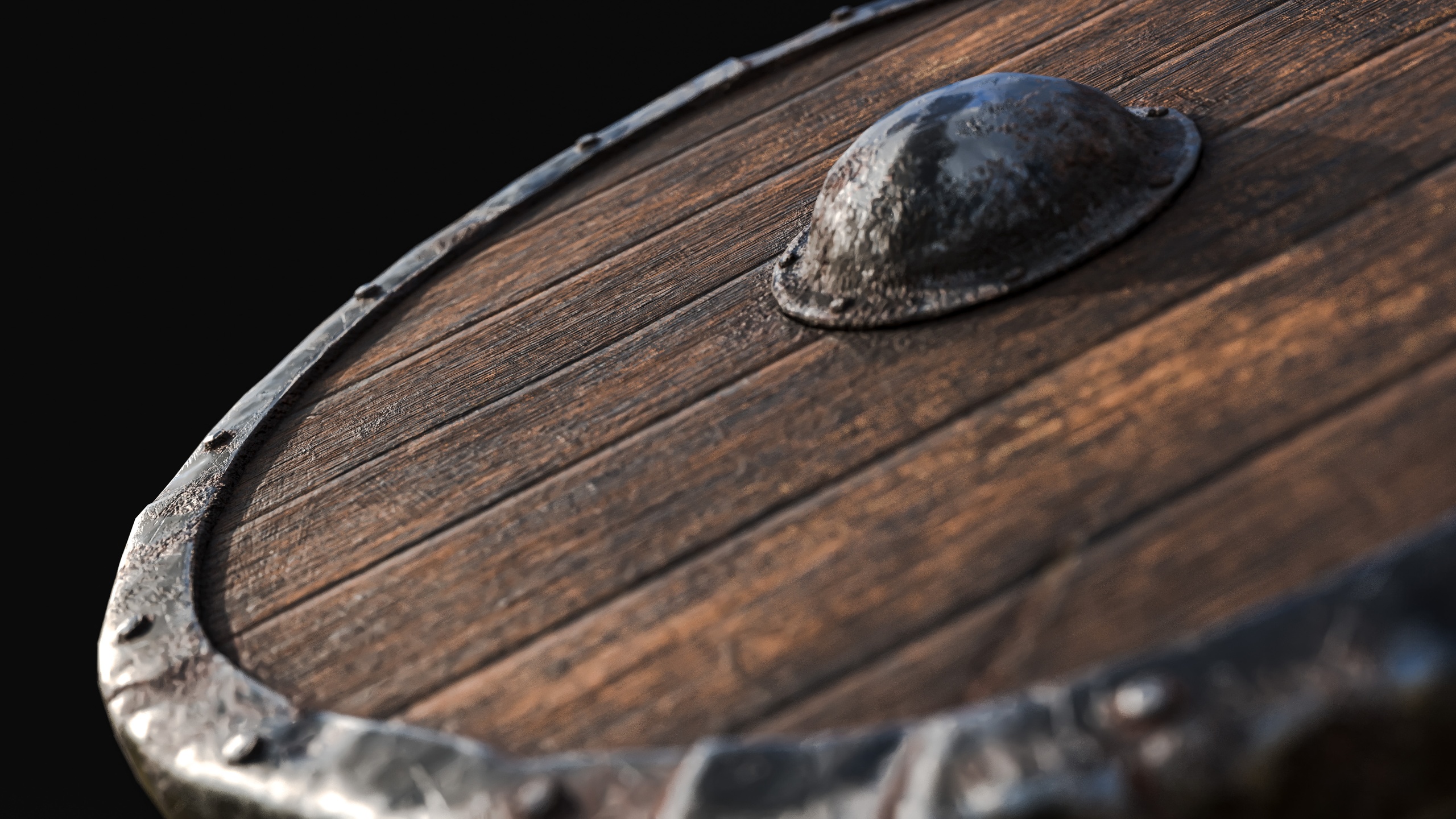 Media 1 for listing Viking-Themed Shield