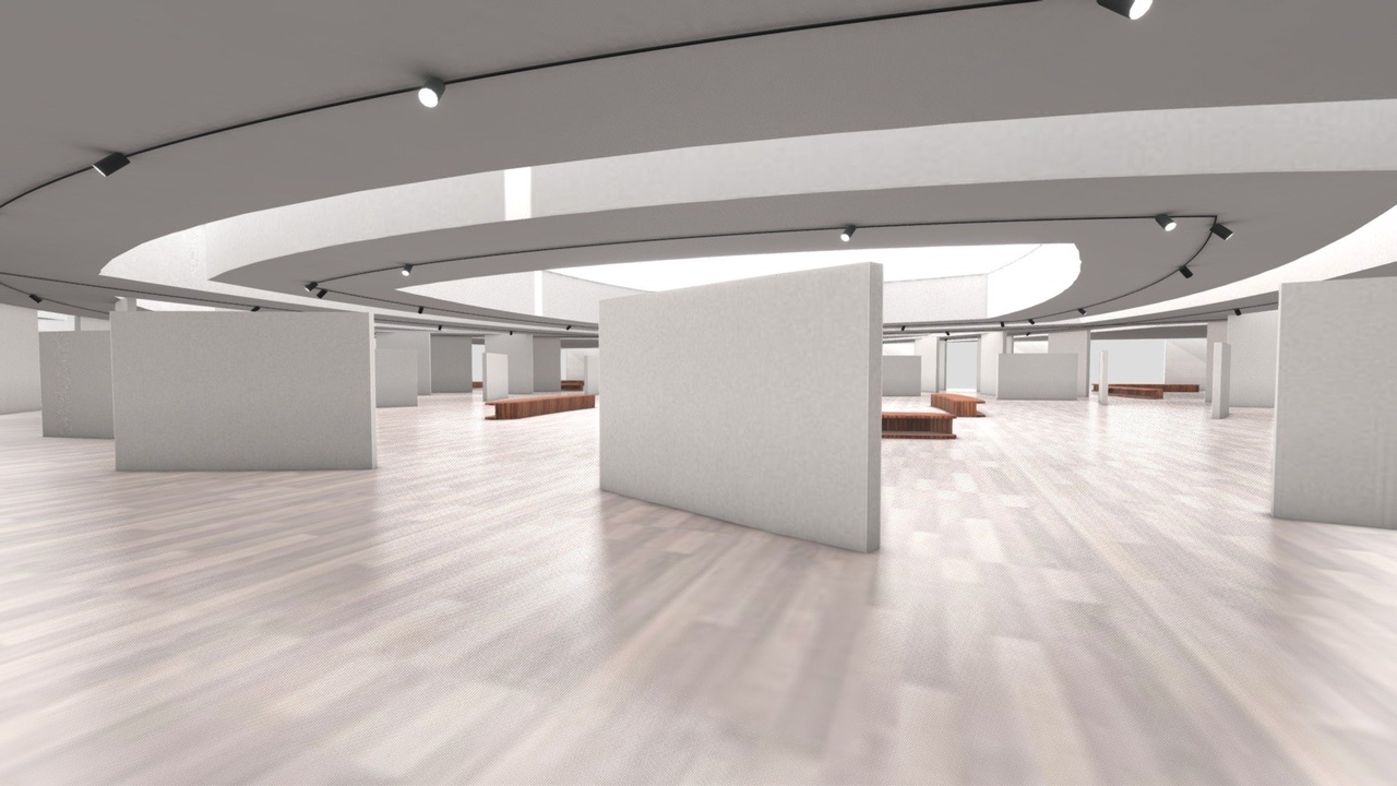 Media 1 for listing VR Art Gallery 17 baked