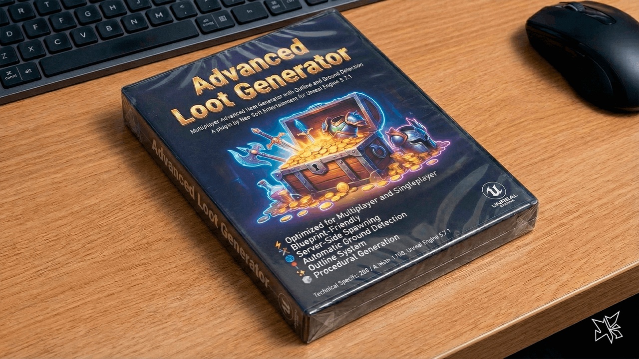 Media 1 for listing Advanced Loot Generator: A network-ready procedural loot system