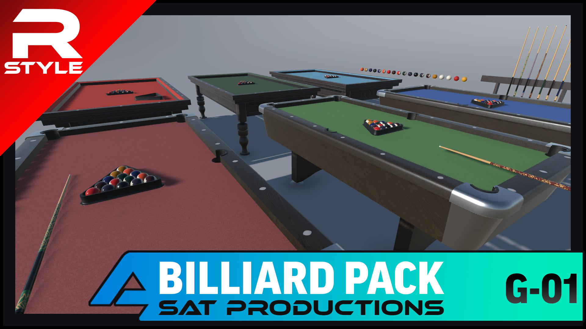 Billiard Pack | Fab
