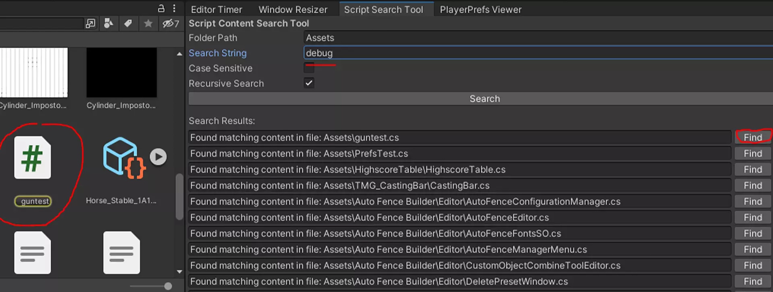 File multimediali per l'articolo TMG Editor Tools For Unity: 1