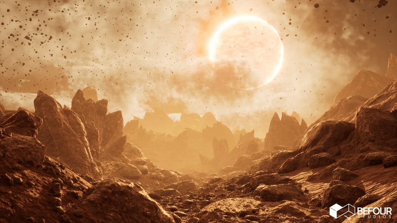 Média 1 pour l'article Alien Planets Environment w/ Planet Creator PCG