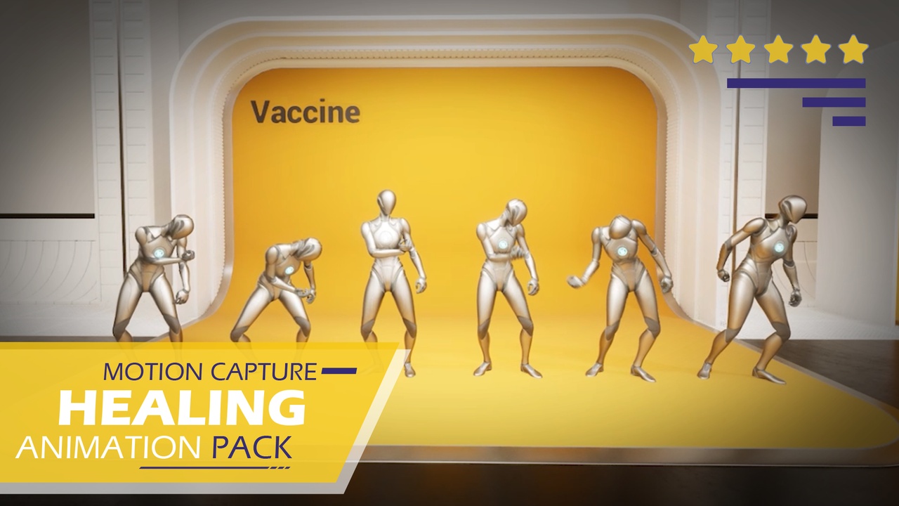 Media 1 for listing Healing Mocap Animation Pack v2