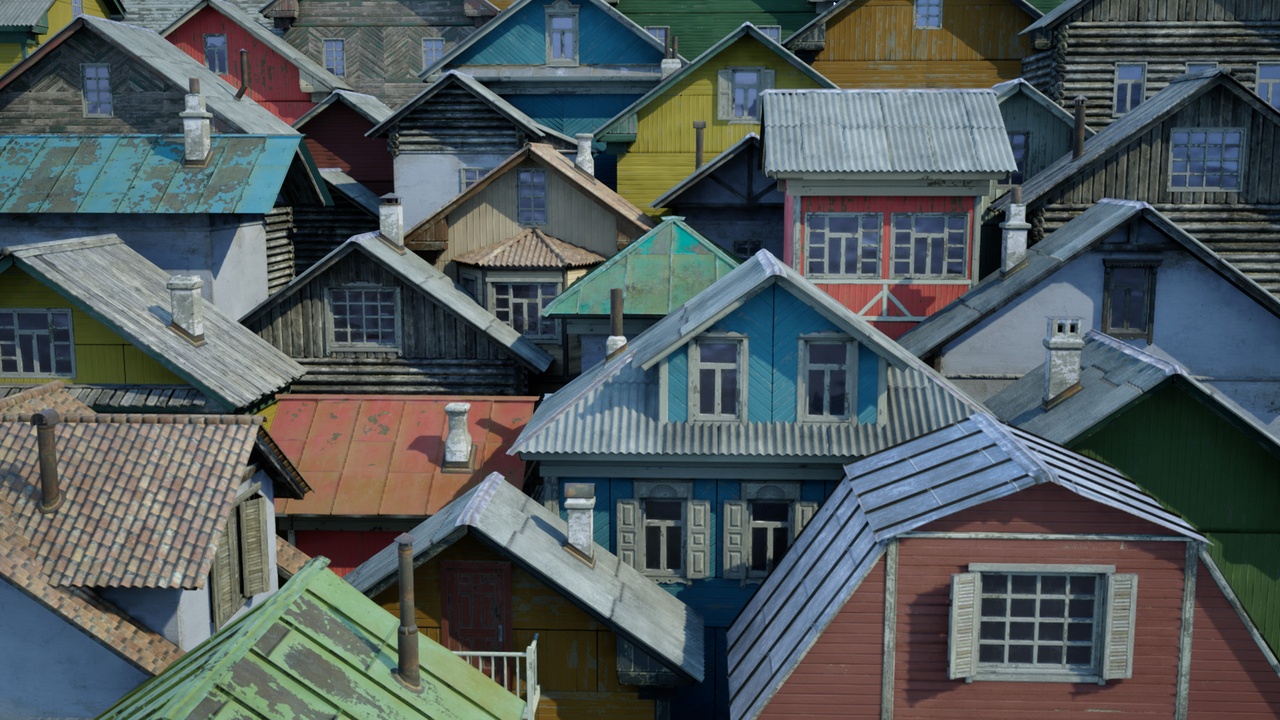Media 1 for listing Village Houses Modular Pack (Update 1)
