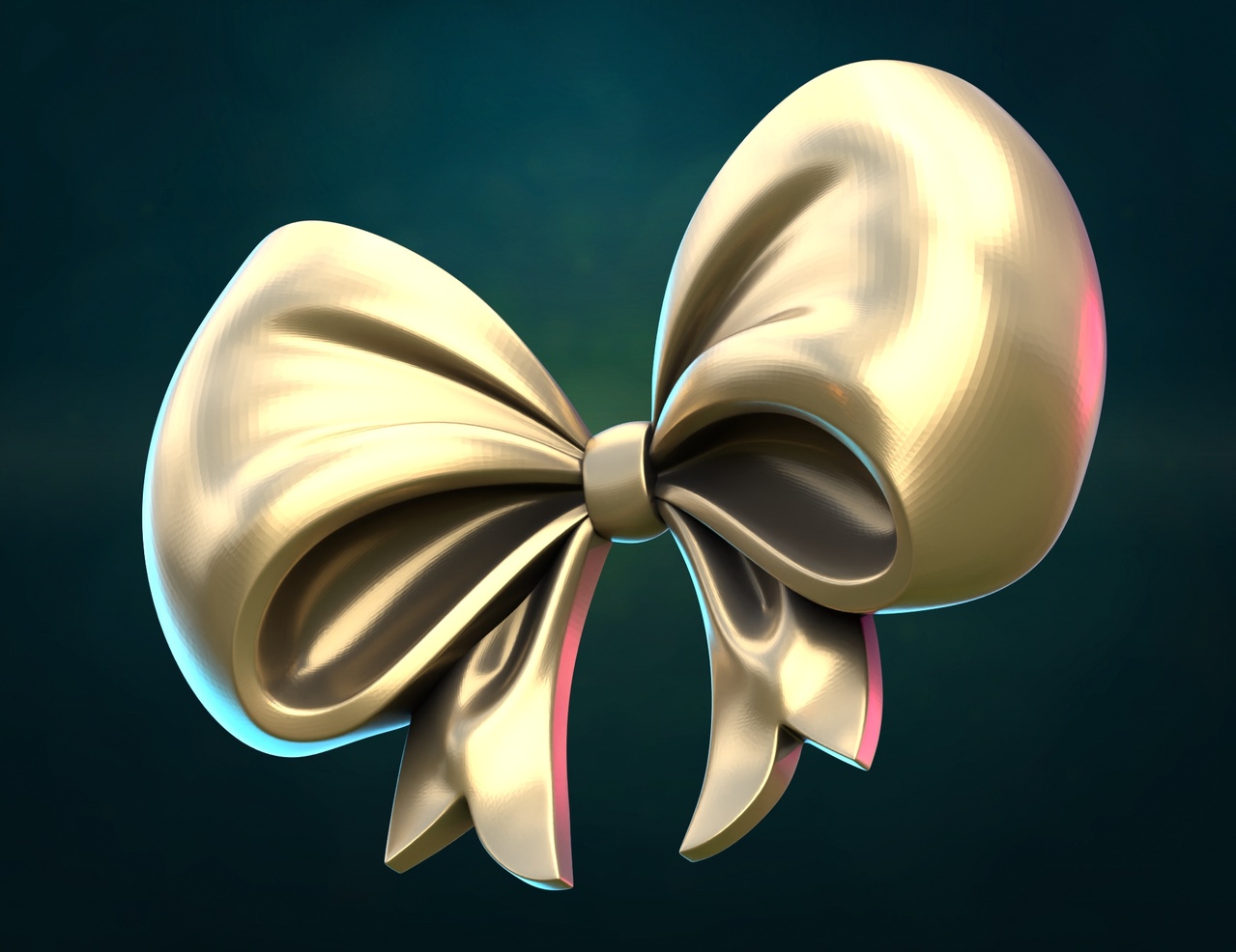 Media 1 for listing Bow ribbon billowing