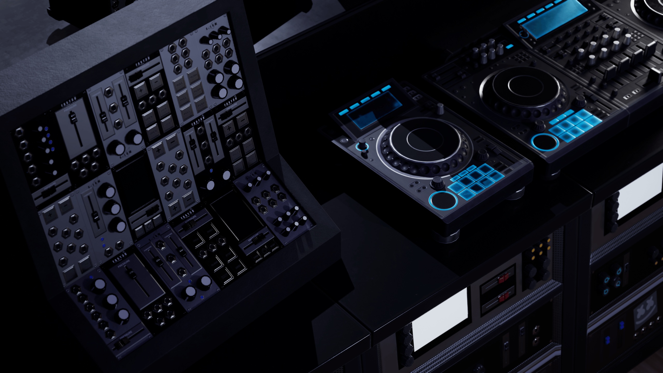 Media 1 for listing Marshmello Music Studio – 3D Asset Pack