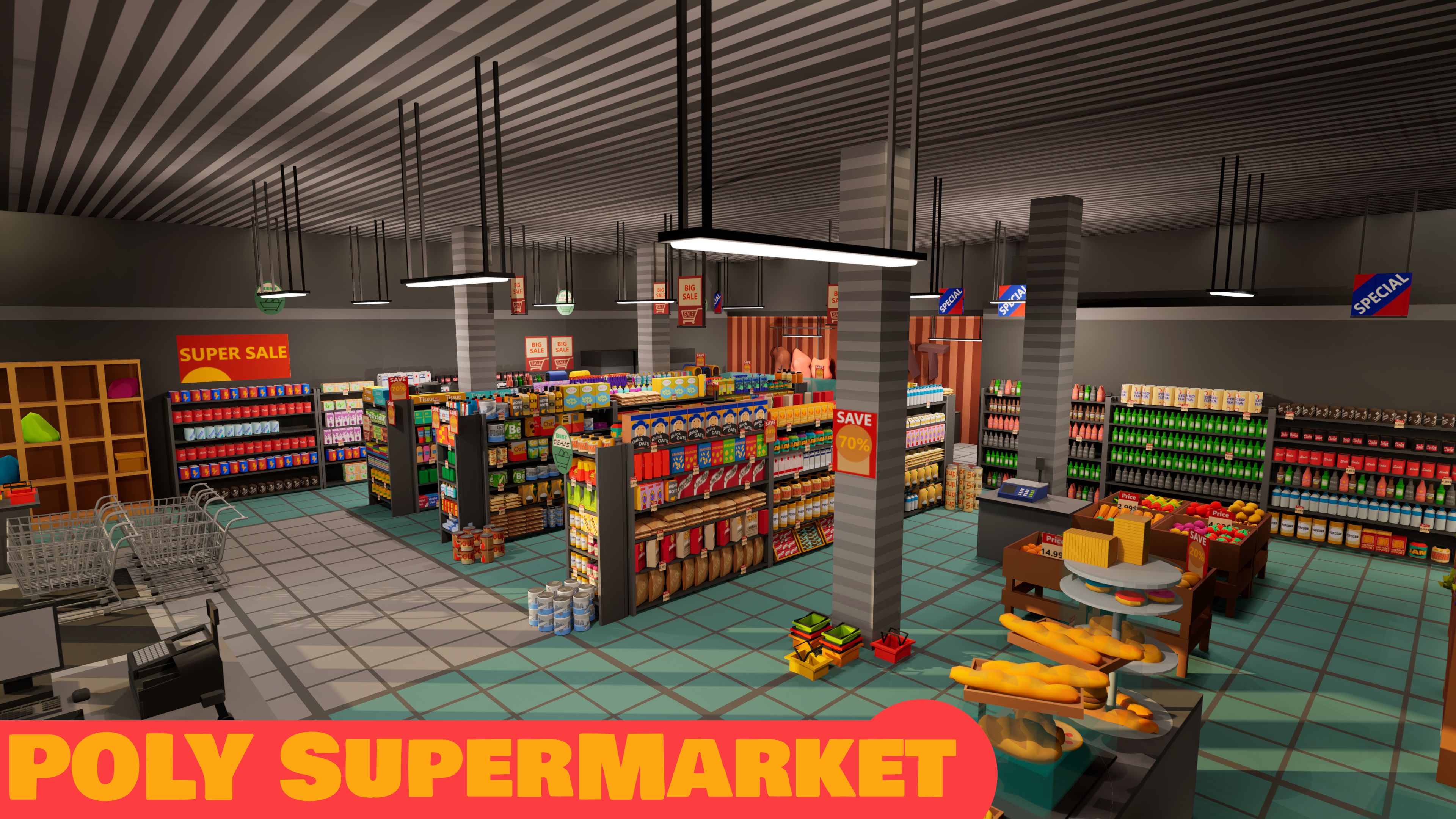Poly Supermarket 01 | Fab