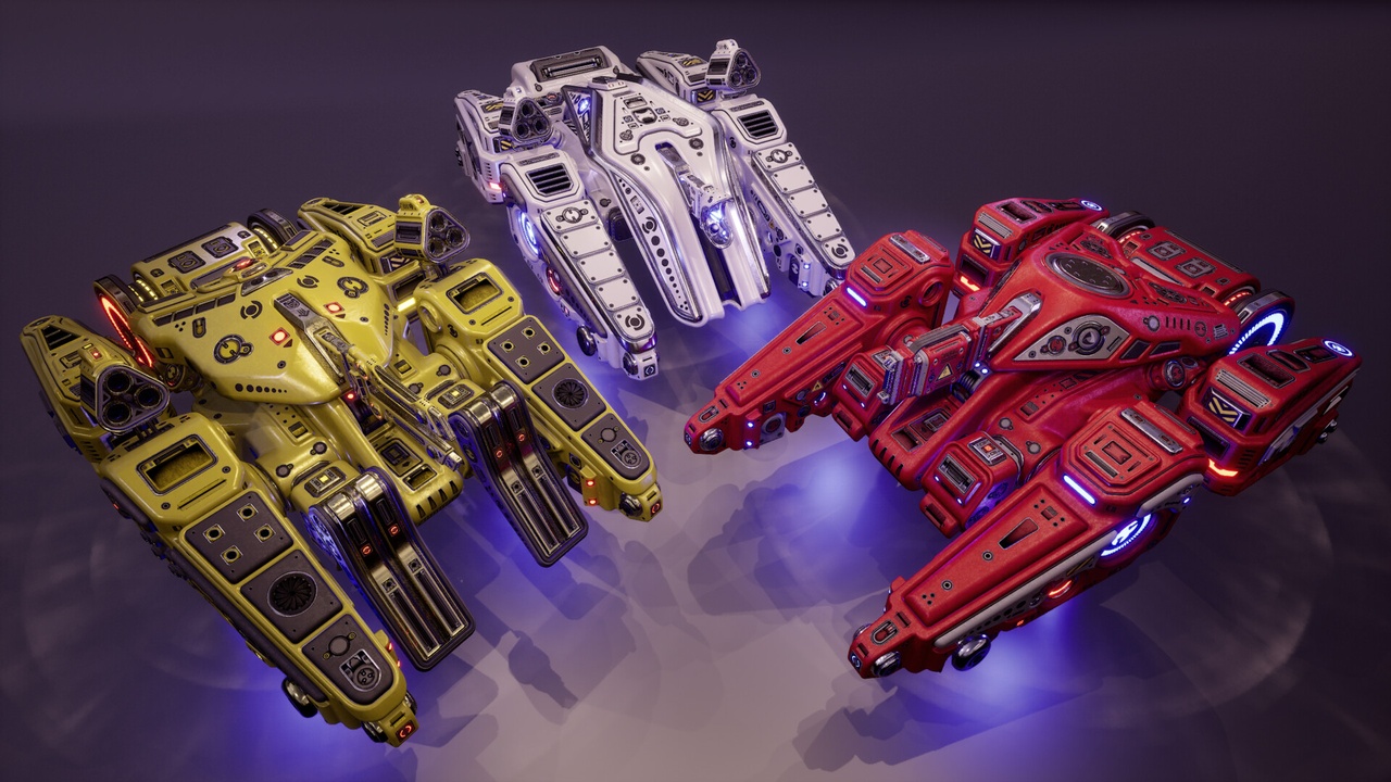 Media 1 for listing SciFi Modular Hover Cannon