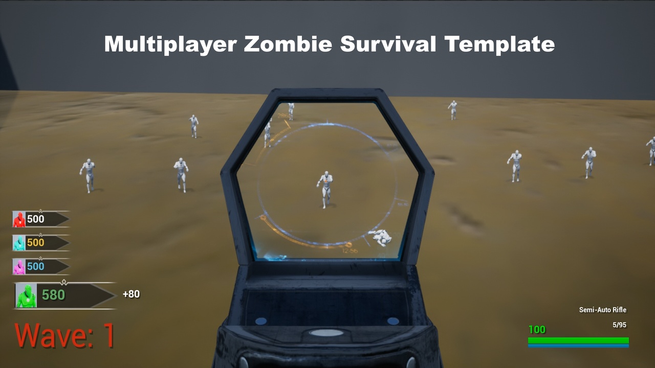 Media 1 for listing Multiplayer Zombie Survival Template