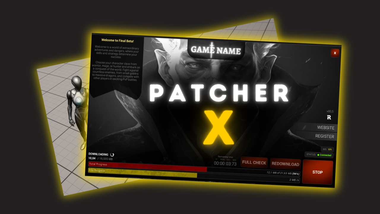 Media 1 for listing Patcher X - Game Launcher