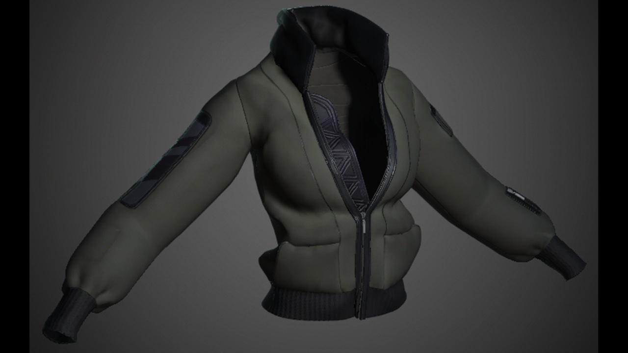 Media 1 for listing Woman Bomber Jacket
