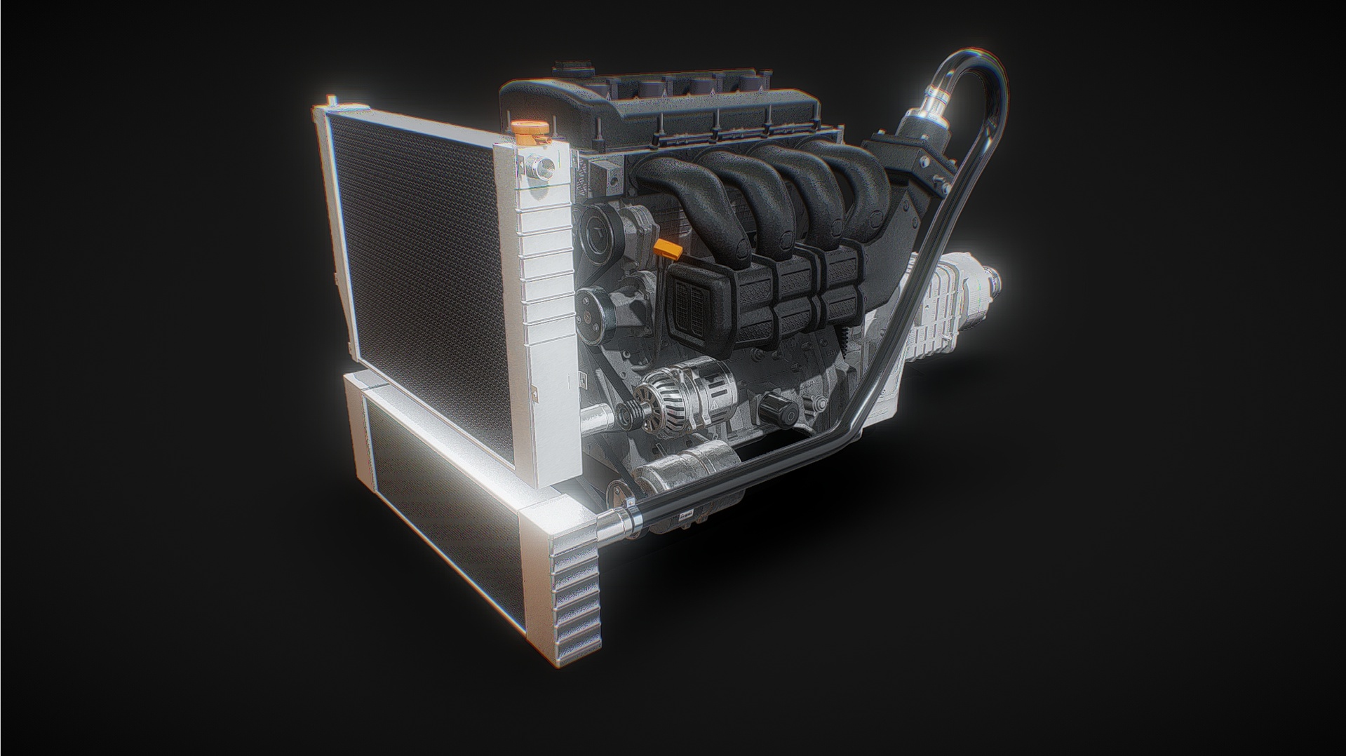 Media 1 for listing Straight-Four Turbo Engine and Gearbox