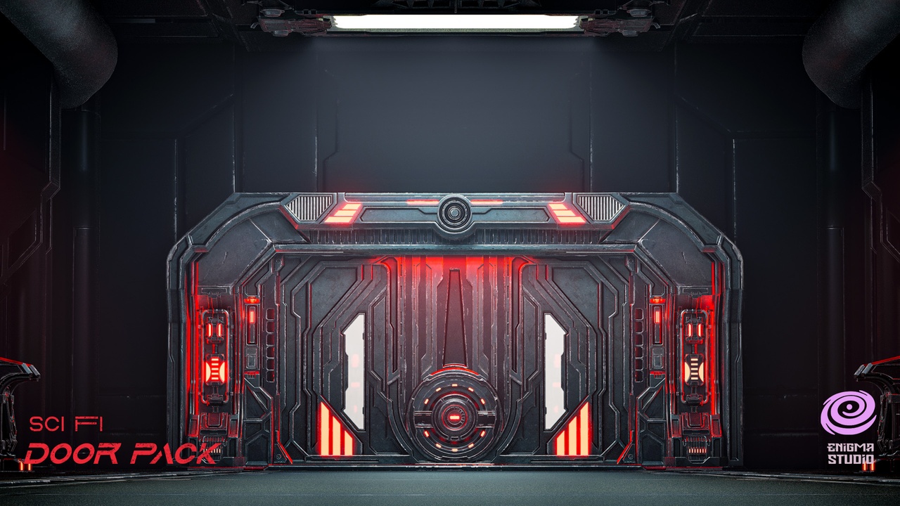 Media 1 for listing Sci-fi Door Pack