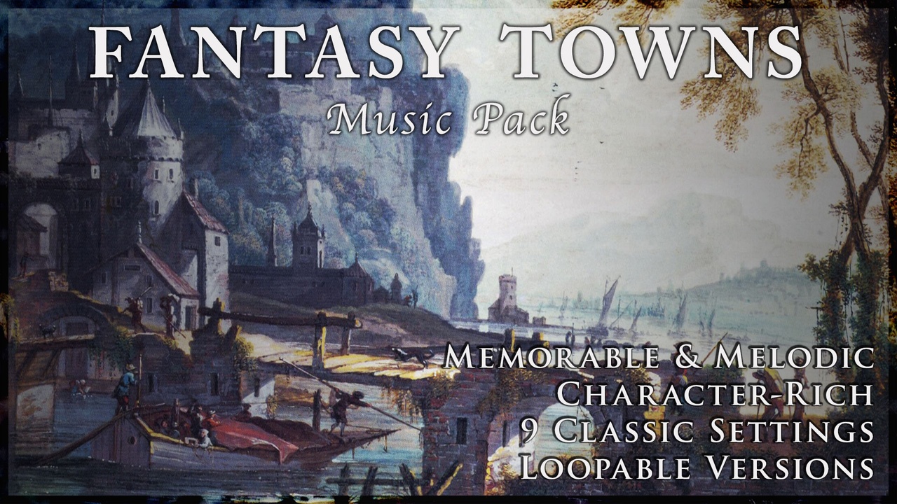 Media 1 for listing Fantasy Towns Music Pack