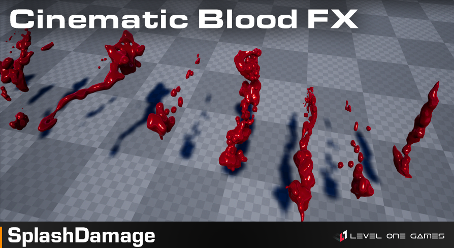Splash Damage Blood | Fab