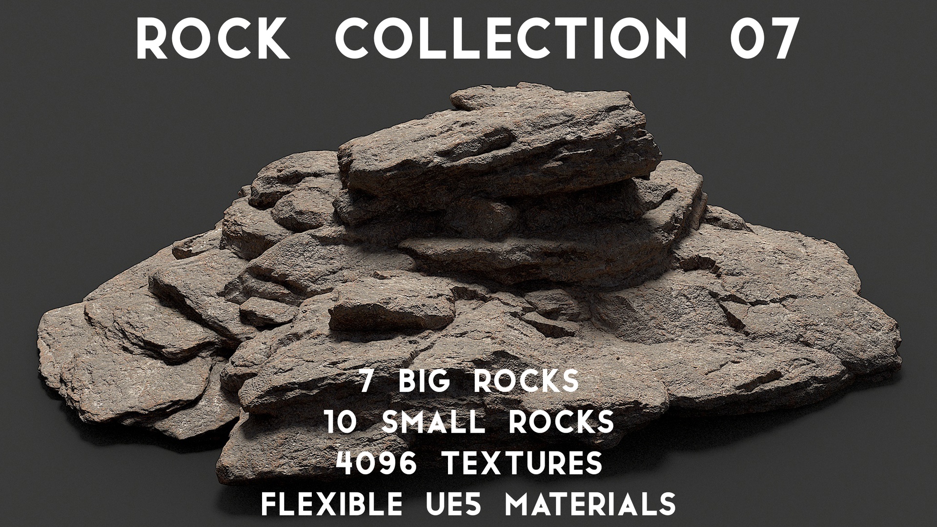 Media 1 for listing Environment - Rock Collection 07 (Cliff)