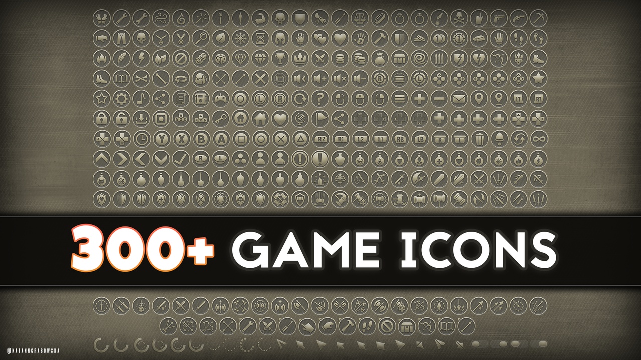 300+ Stylised Icons Pack 제품 등록을 위한 미디어 1개