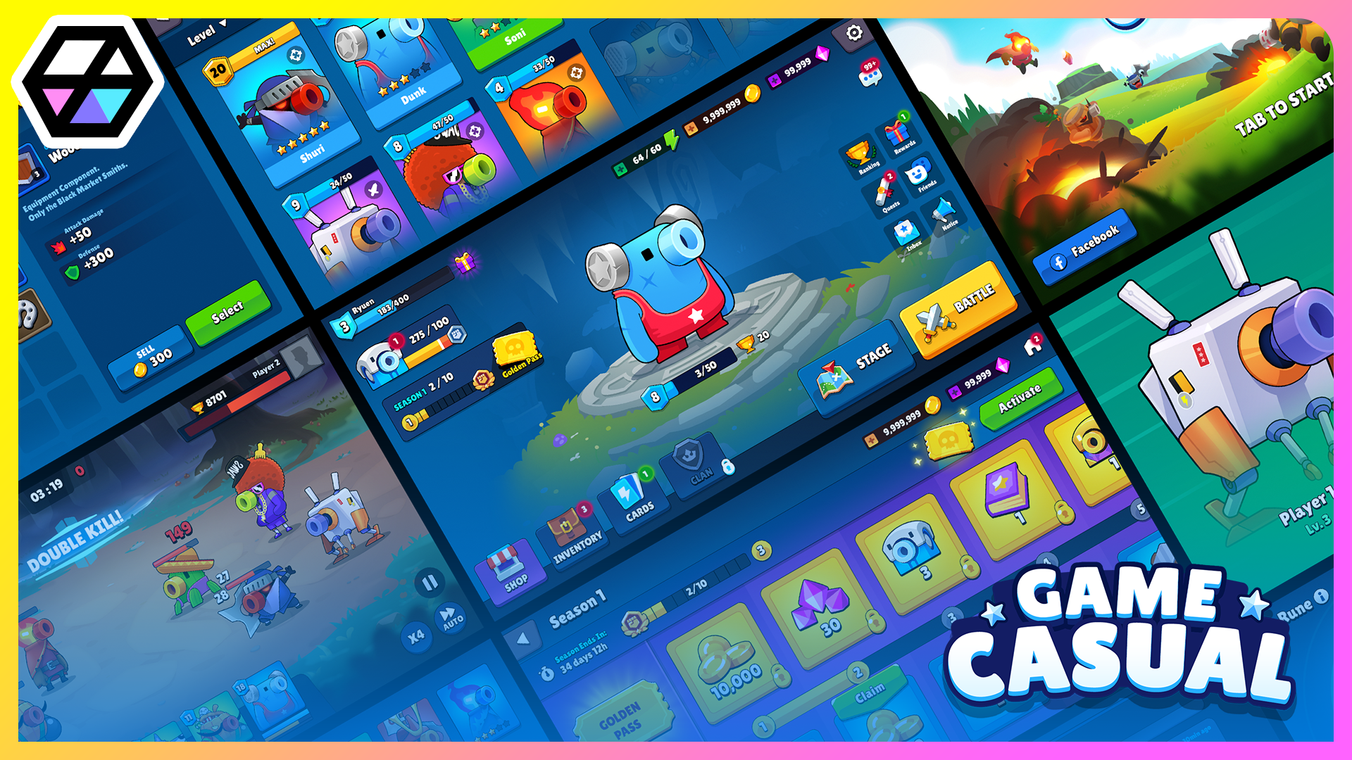 GUI Pro - Casual Game | Fab