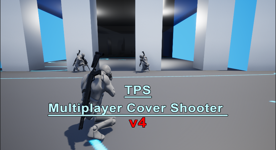 TPS Multiplayer shooter with cover system v4 | Fab
