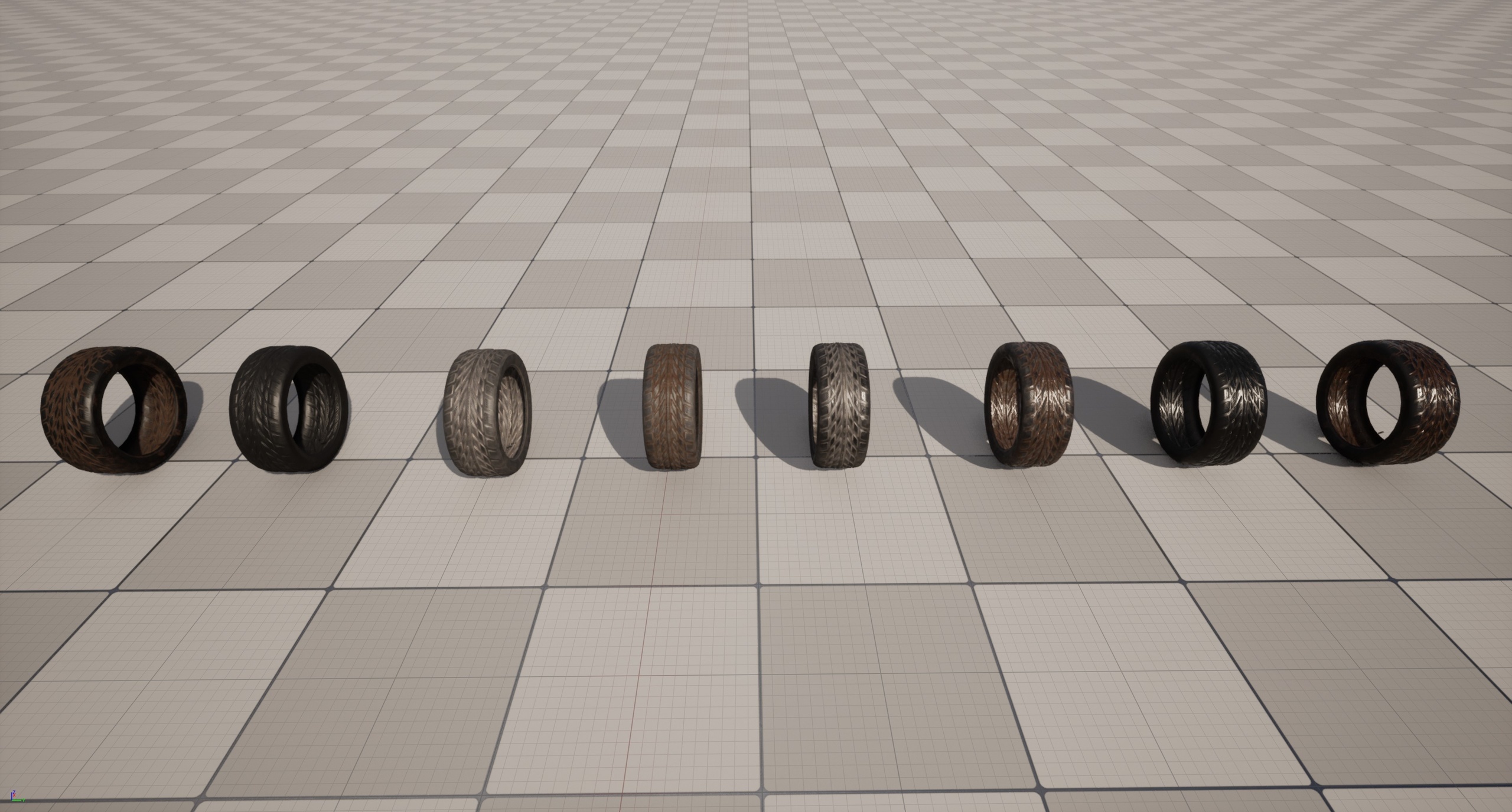 Media 1 for listing Kryxen Tire V1 - Game Ready (UE5 & Unity)