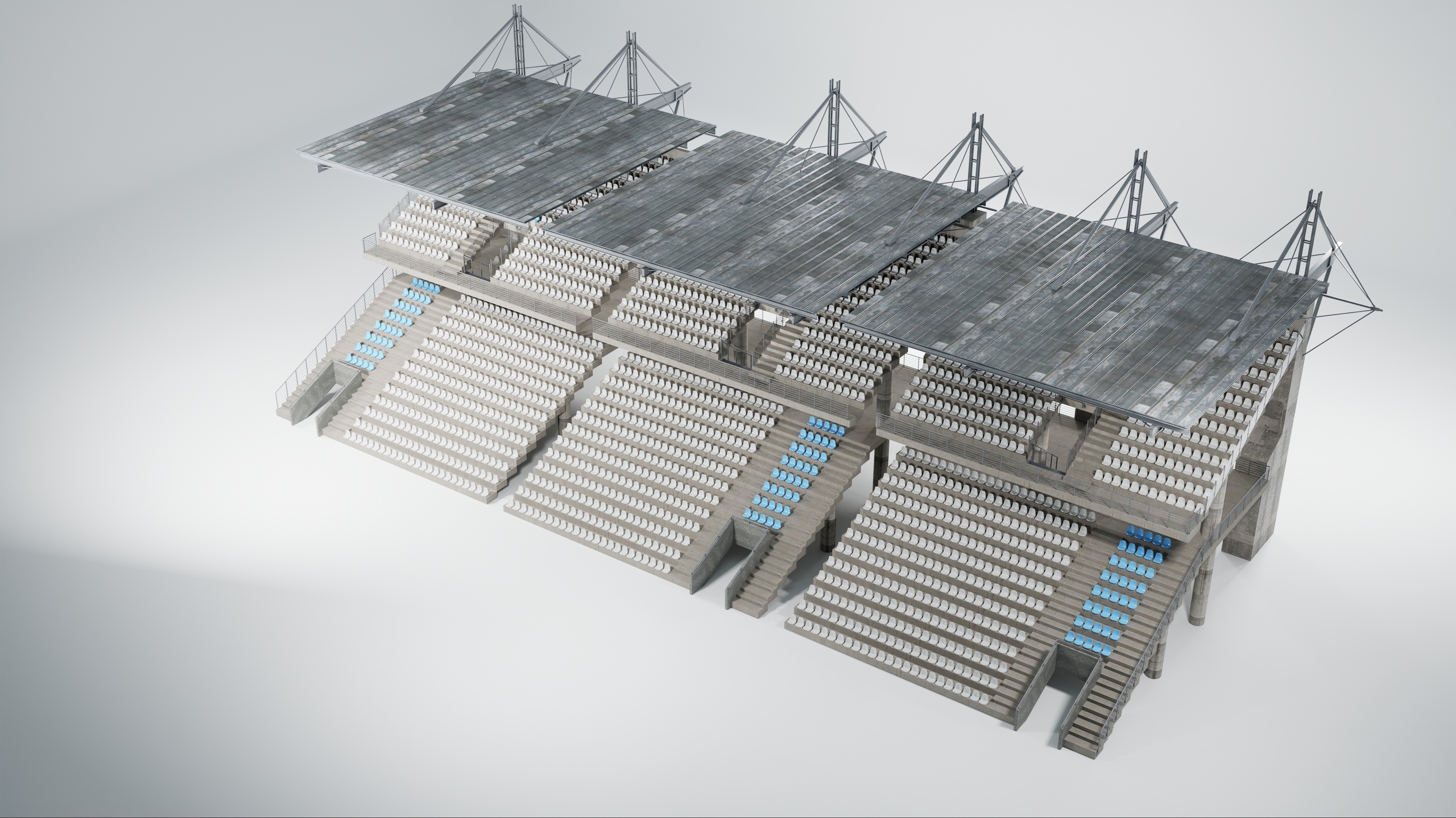 Media 1 for listing Racetrack Grandstand (modular 3 pieces)