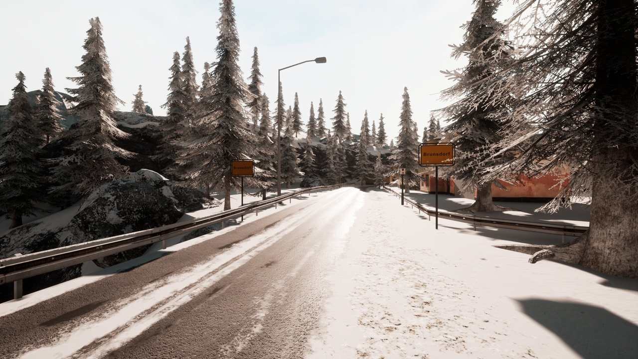 Media 1 for listing Snowy Landscape - Racing Track