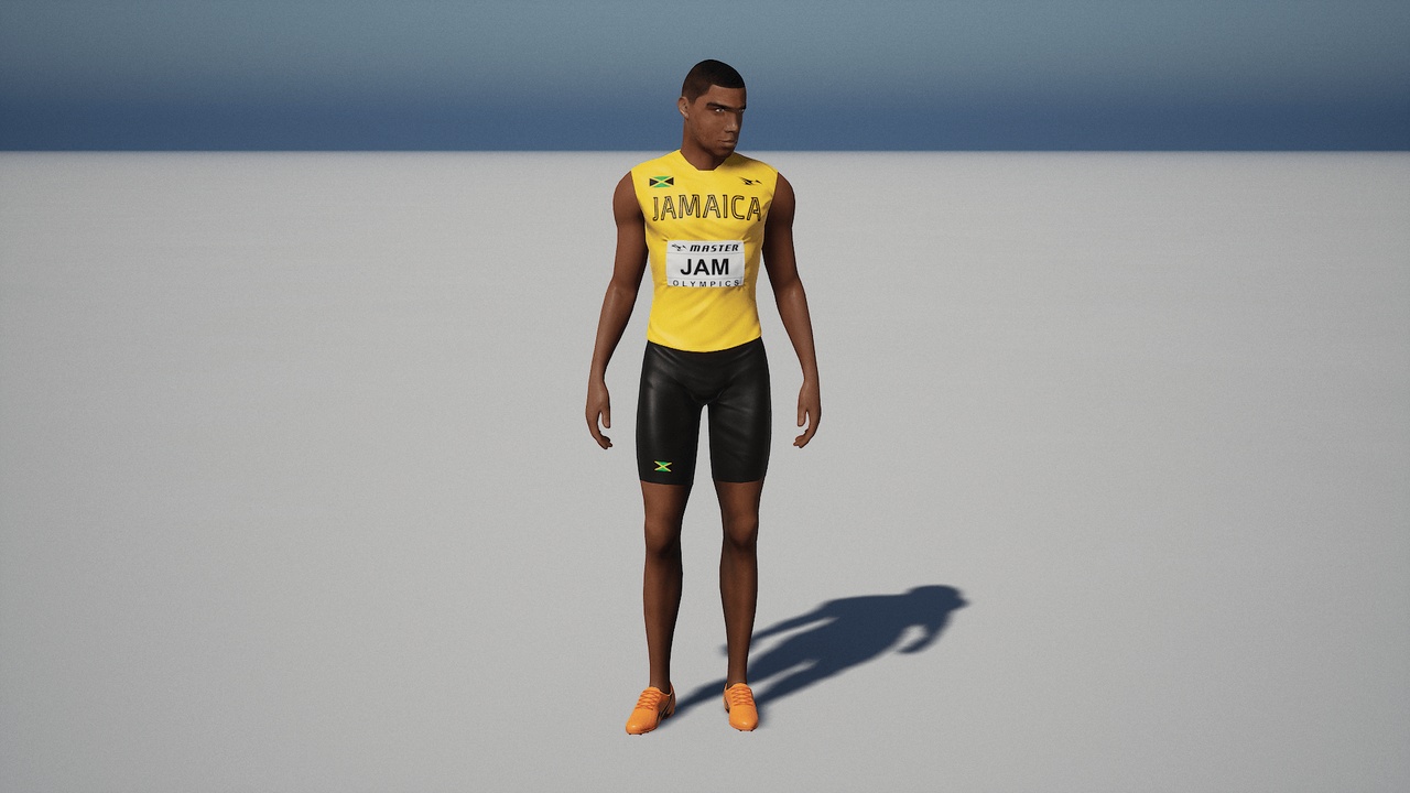 Media 1 for listing Black Runner Animated
