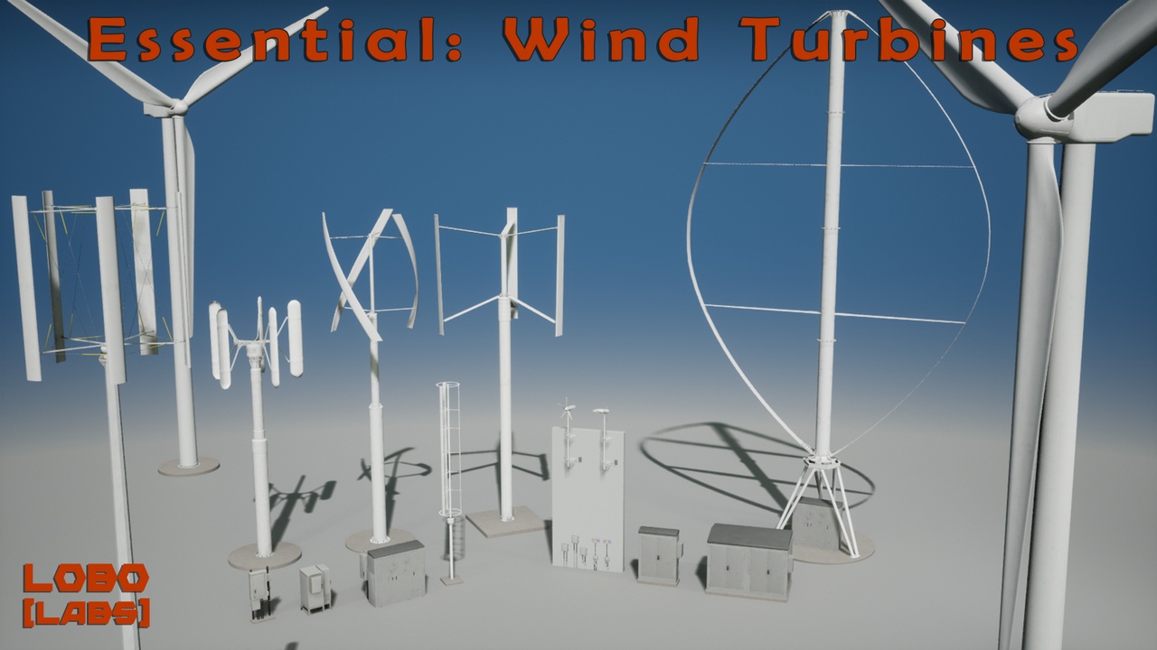 Media 1 for listing Essential: Wind Turbines