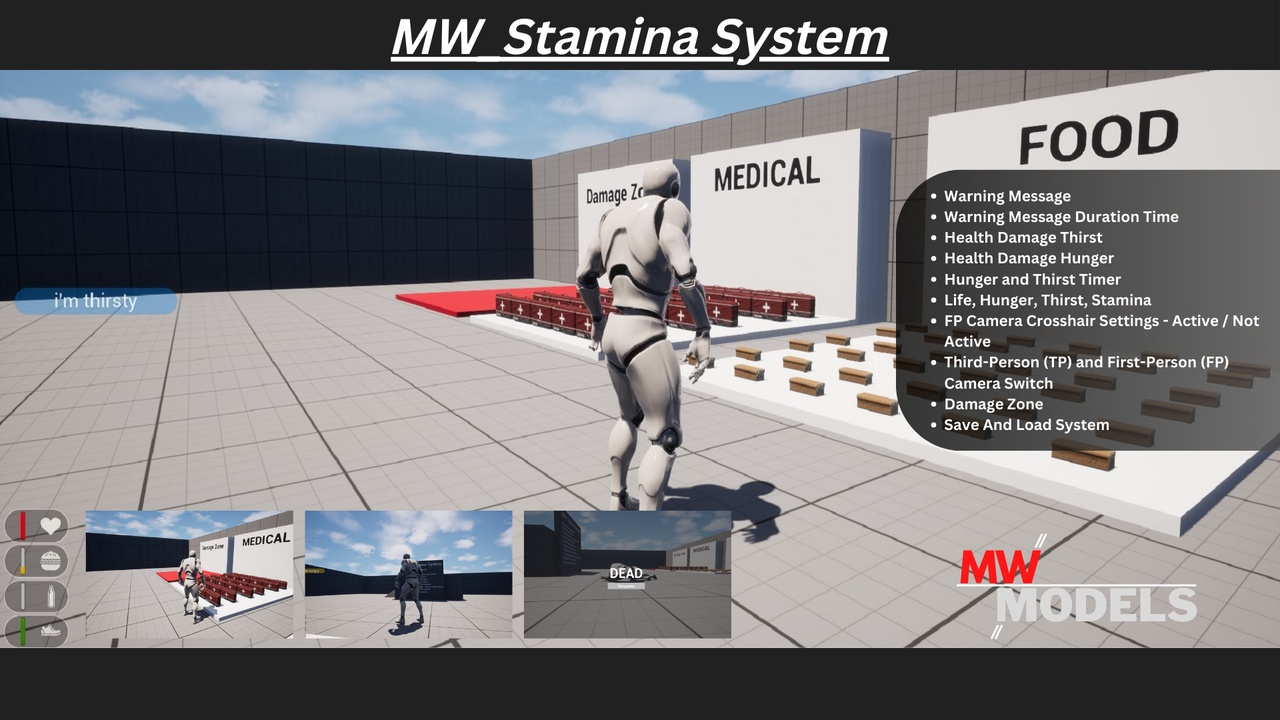 Media 1 for listing Stamina System