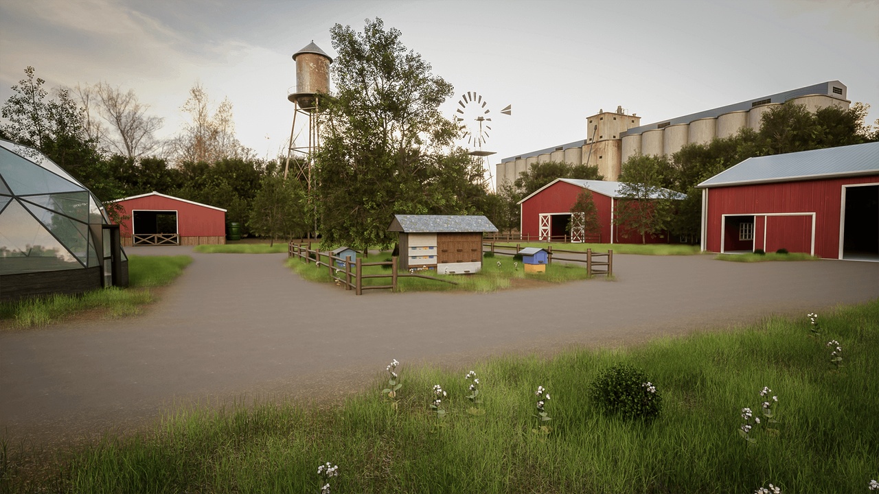 Farm Buildings Pack 제품 등록을 위한 미디어 1개