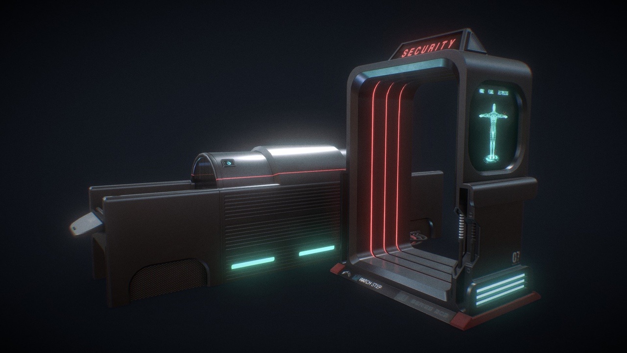 Media 1 for listing Sci-Fi Security X-Ray